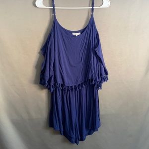 Large Charlotte Russe Romper. Never worn. Open shoulders